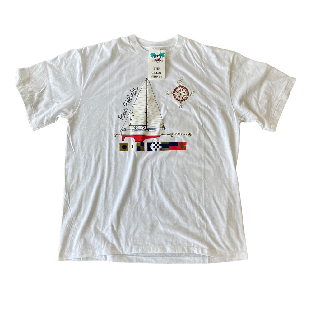Vintage T-Shirt - Puerto Vallarta Mexico - Size Large - Single Stitch